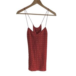 Madewell | Red Camisole with White Dots | Size S